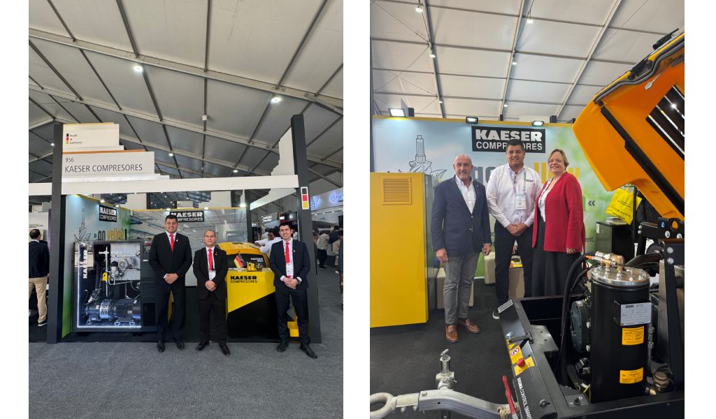 Kaeser Compresores en PERUMIN 37: Innovación y eficiencia alemana para una minería sostenible