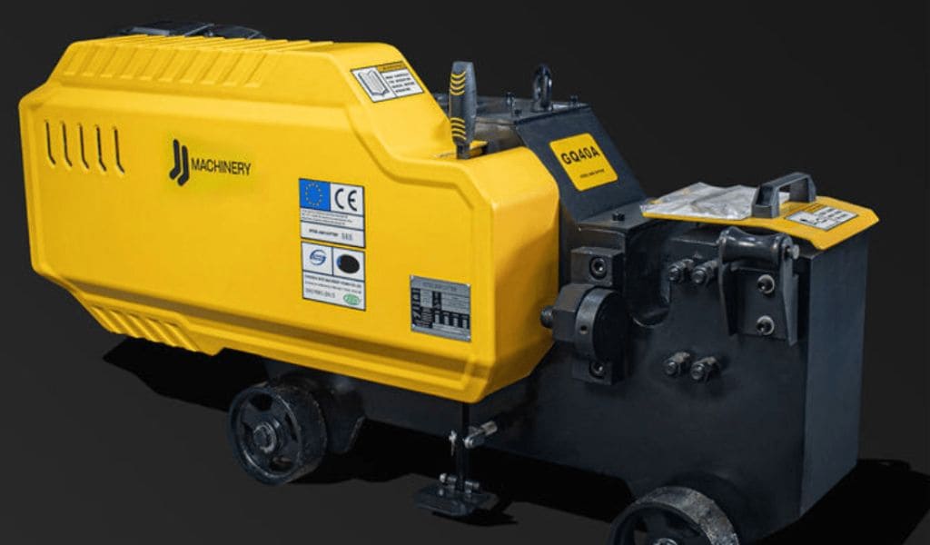 JJ Machinery GQ50A: potencia, precisión y durabilidad para el corte de varillas en obra