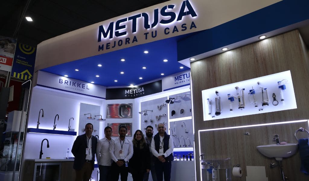 METUSA presenta su nueva marca de grifería BRIKKEL y triplica su portafolio en EXCON 2025