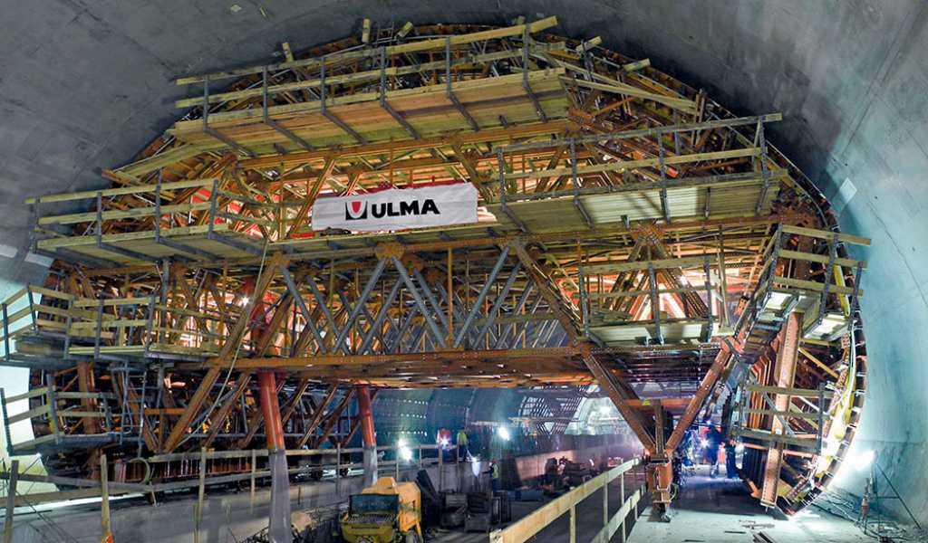 Carro de Encofrado MK para túneles en mina: eficiencia, seguridad y versatilidad en obras subterráneas