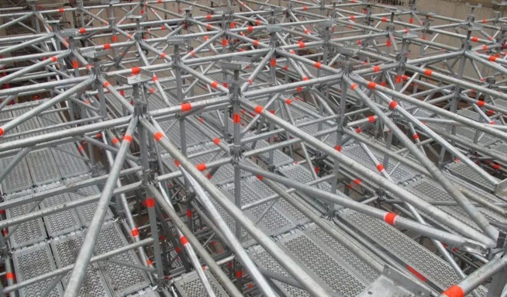 Innovación y seguridad en el apuntalamiento: Cimbra Allround TG 60 de Layher
