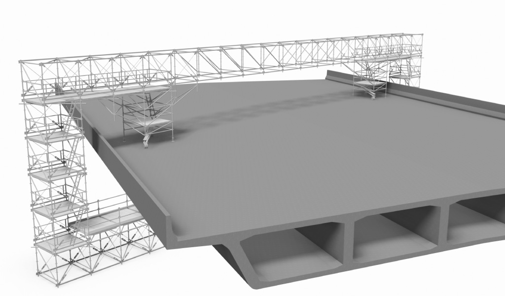 Sistema FW de Layher: Innovación estructural para grandes luces y cargas pesadas