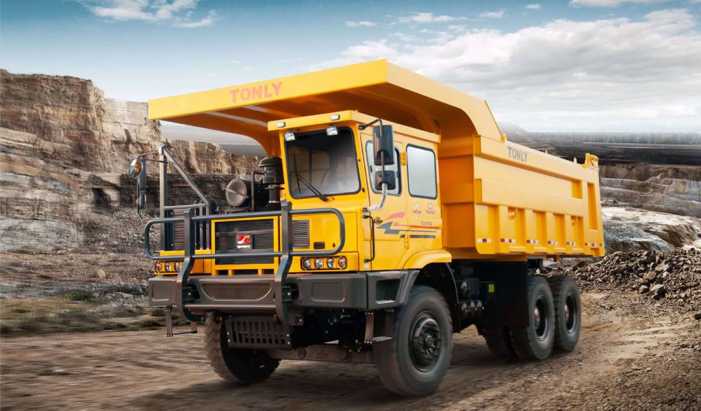 TONLY TLD 96: potencia, eficiencia y tecnología para el transporte minero de alto rendimiento