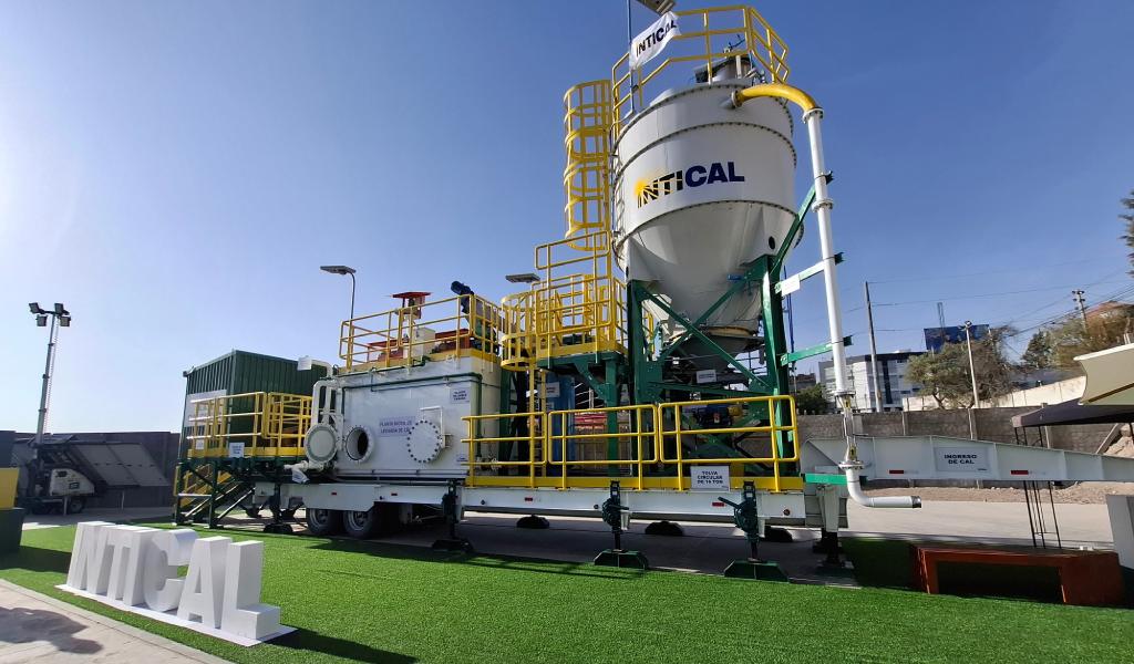 INTICAL moderniza la producción con su planta móvil de lechada de cal