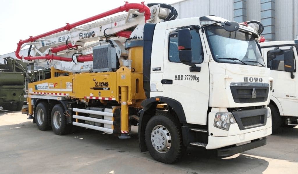 Bomba de Concreto XCMG-Schwing 39 m: eficiencia, alcance y potencia para obras de alto rendimiento