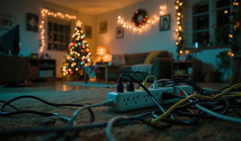 Decoraciones de fin de año: hasta 85 % de los incendios eléctricos podrían prevenirse con materiales certificados