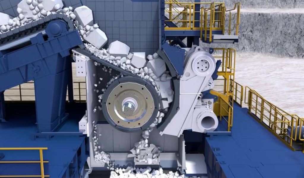 Chancador de rodillo excéntrico ERC® de FLS: eficiencia energética y alto rendimiento para el chancado primario