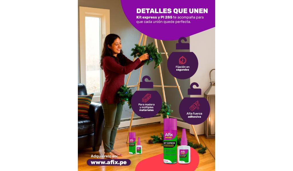 Crea decoraciones firmes esta Navidad