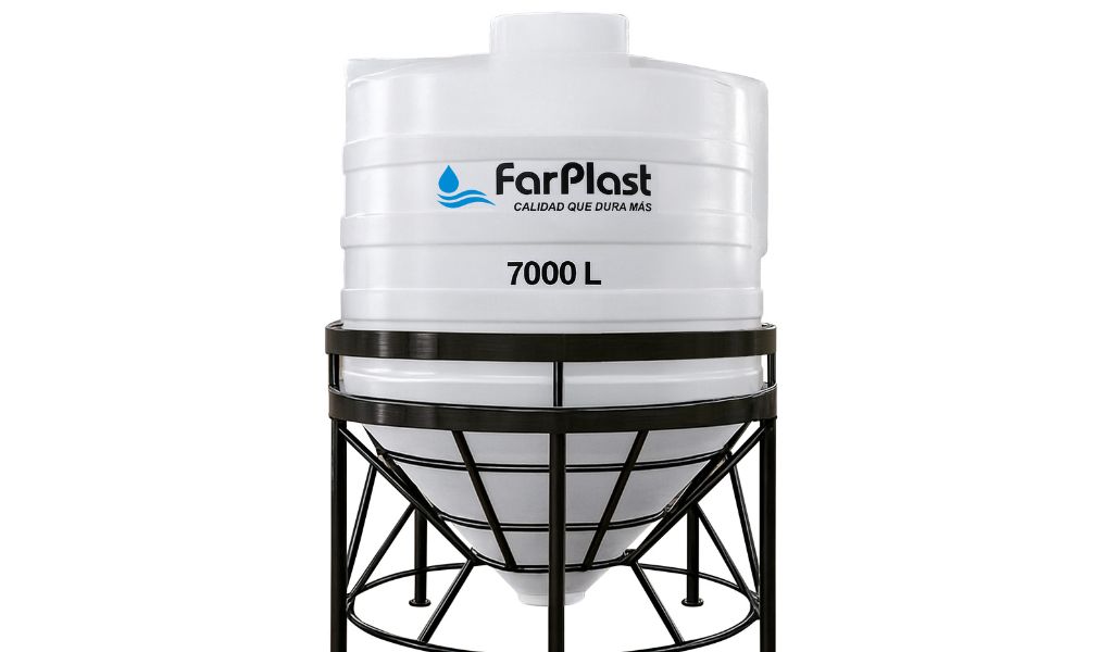 Tolva Industrial FARPLAST 7000 L: eficiencia, seguridad y mayor vida útil para manejo de sustancias químicas