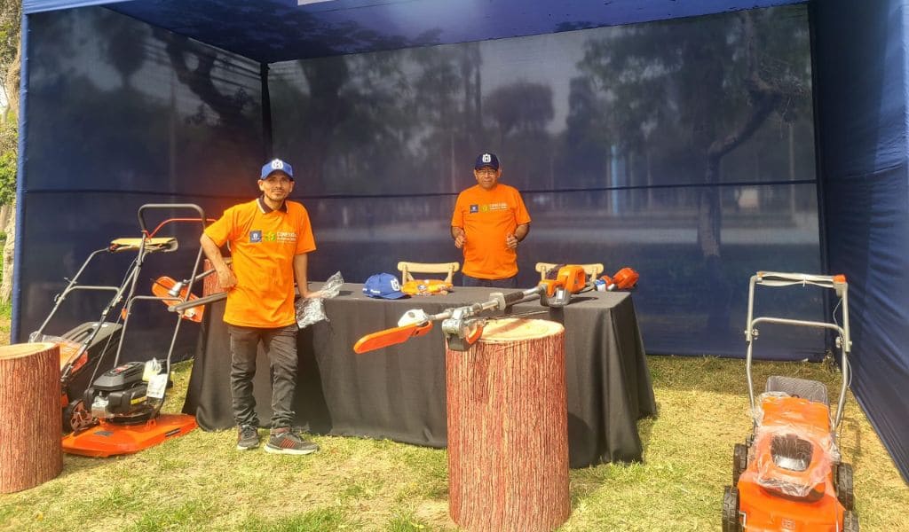 EDIPESA destaca en “Conexión Jardineros 2025” con potentes demostraciones en vivo de maquinaria Husqvarna