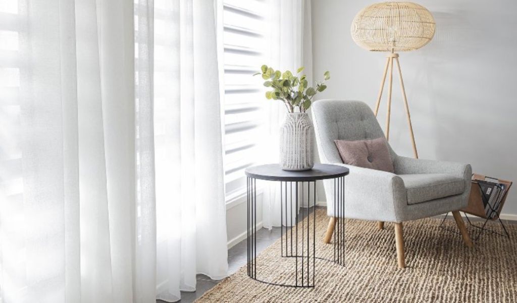 Cortinas con esencia ligera