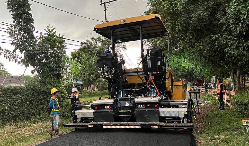 Pavimentadoras: menos replanteo, más productividad