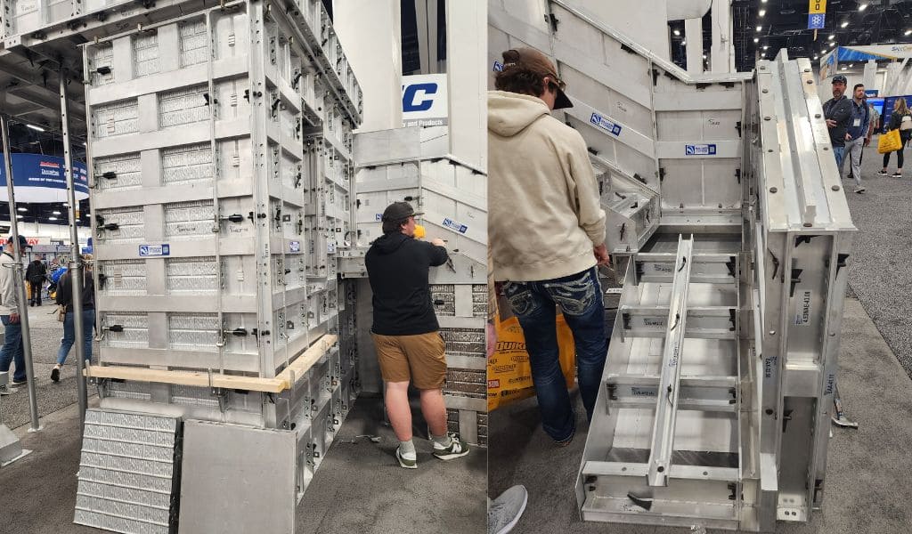 Badger Forms revoluciona la construcción con encofrado monolítico en World of Concrete 2026