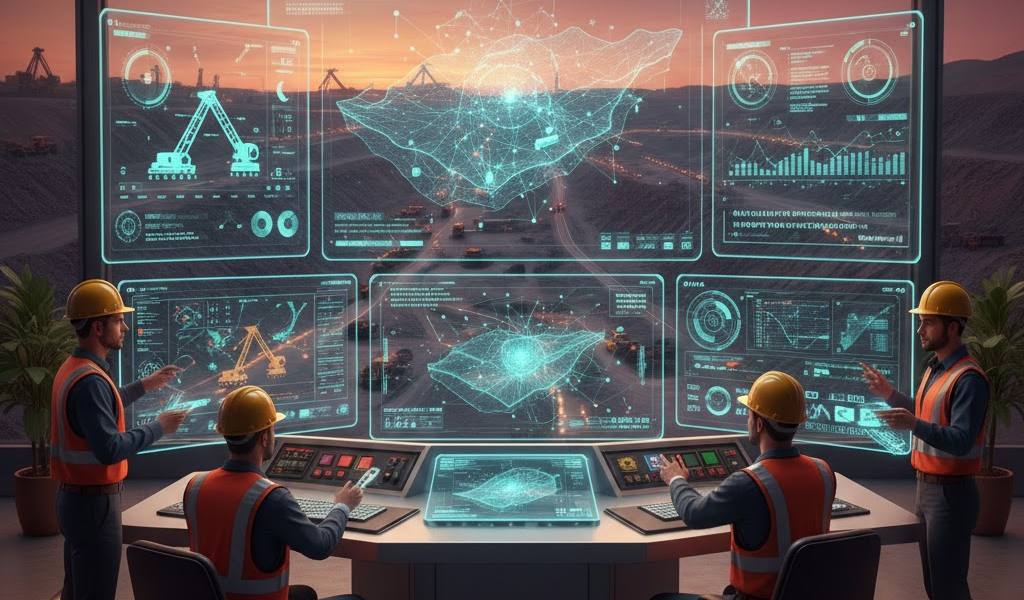 Integración de IA y SCADA en minería: control inteligente y decisiones en tiempo real