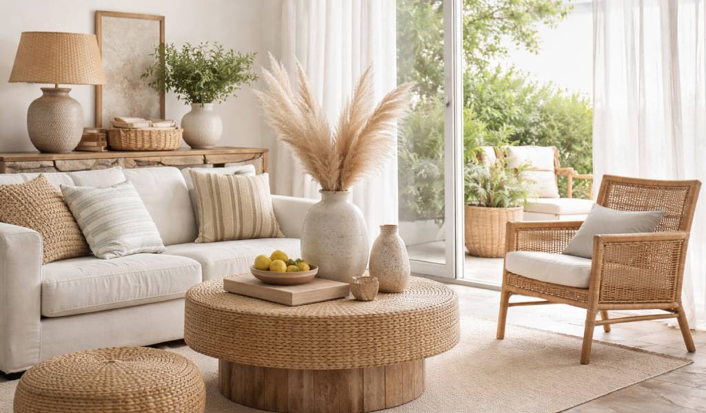 Texturas veraniegas que transforman tu espacio