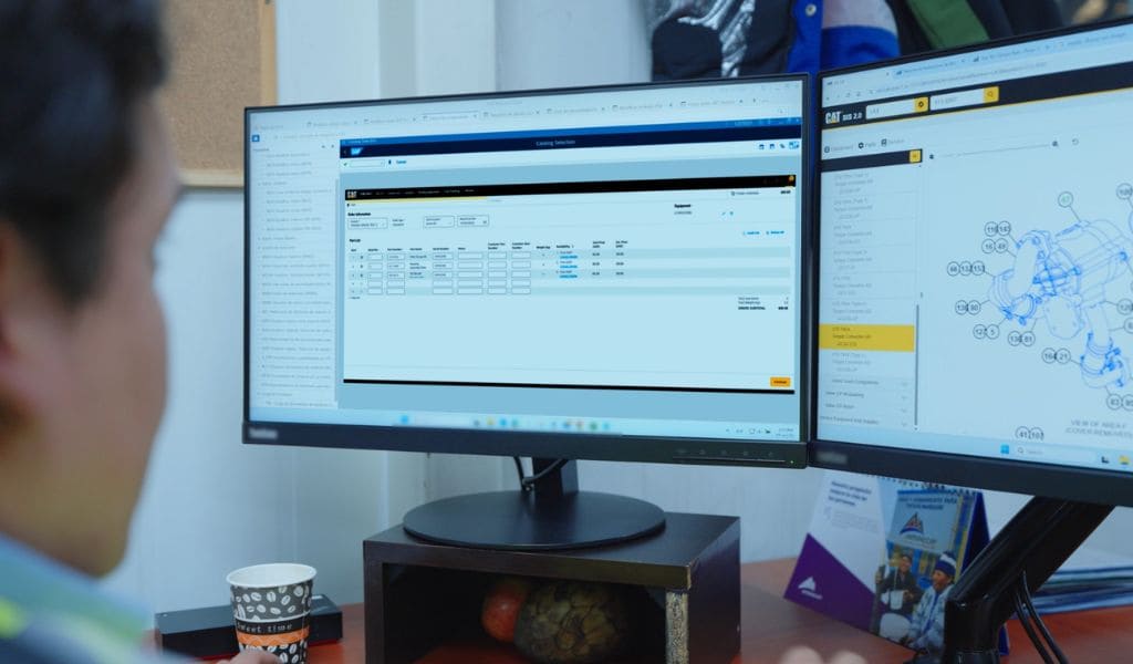 Minera Antapaccay agiliza la compra de repuestos Cat con el ecosistema digital de Caterpillar y Ferreyros