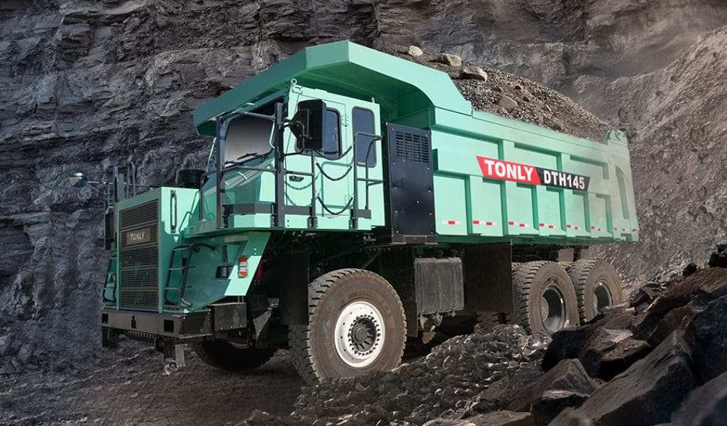 Tecnología híbrida para una minería y construcción más eficientes con los camiones TONLY