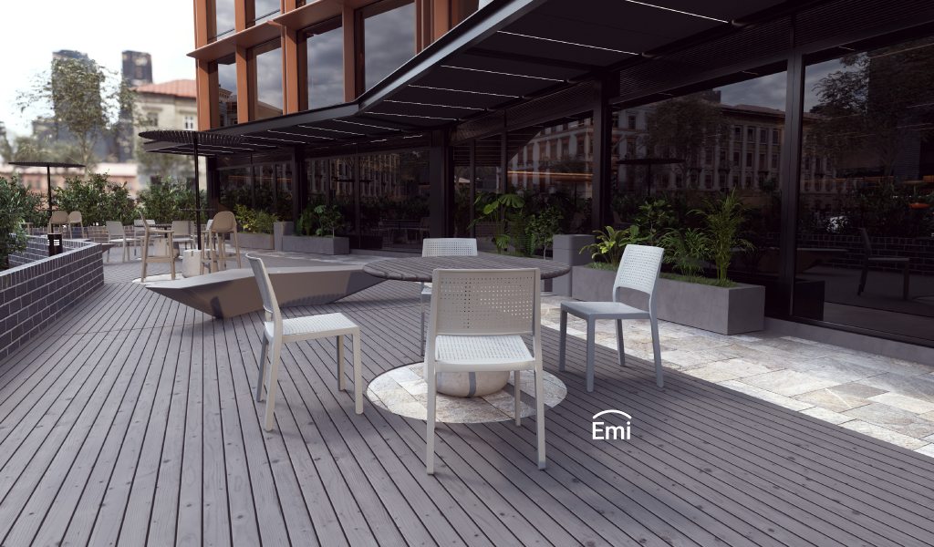 Diseño exterior que resiste el verano