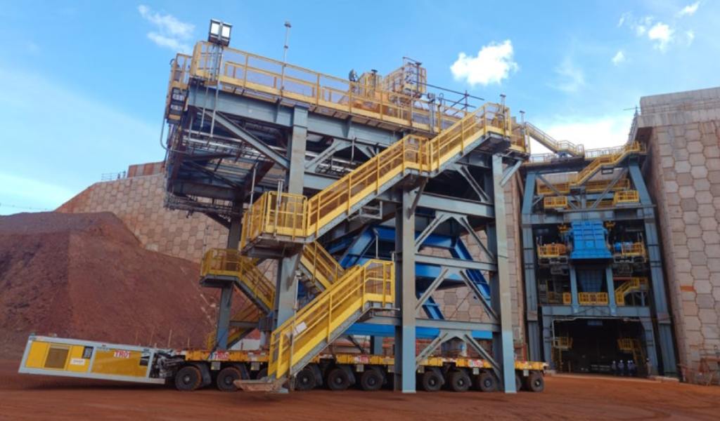 FLS despliega una estación de trituración semimóvil de última generación con calibrador en el S11D de Vale