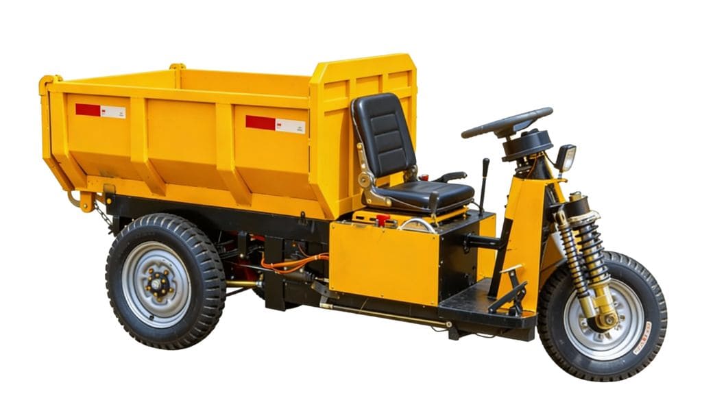 EDIPESA presenta el Mini Dumper Eléctrico REXON DY15ED para obras más eficientes
