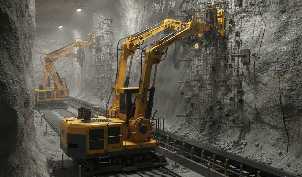 Estabilidad geotécnica con sostenimiento mecanizado en minería subterránea