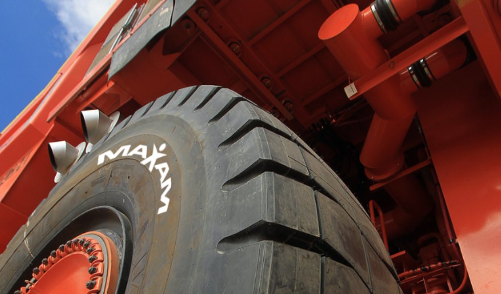 Eficiencia en neumáticos OTR para gran minería con neumáticos MAXAM