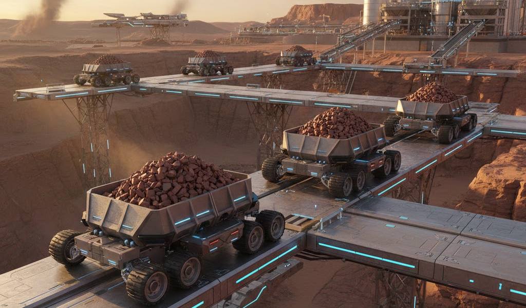 Optimización del transporte de mineral con soluciones modulares en minería moderna