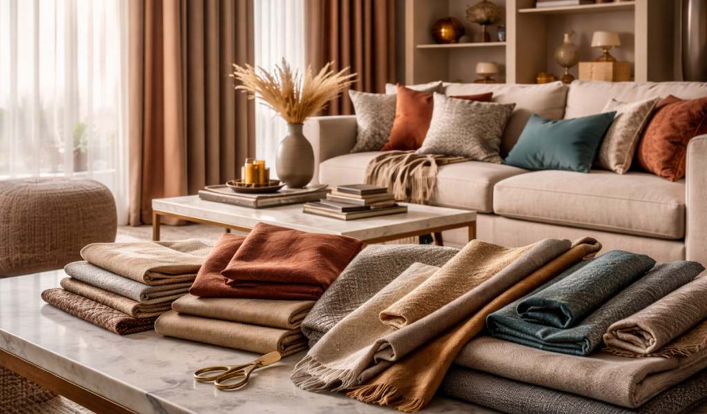 Telas finas para interiores modernos