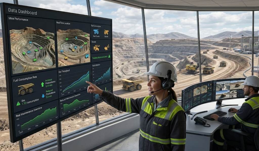 Optimización del rendimiento operativo tras actualización tecnológica en minería