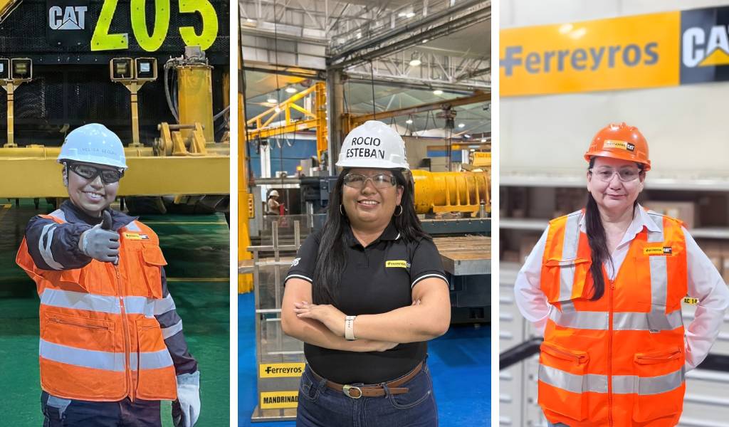 Potencia femenina: Tres historias de Ferreyros en la industria de maquinaria pesada