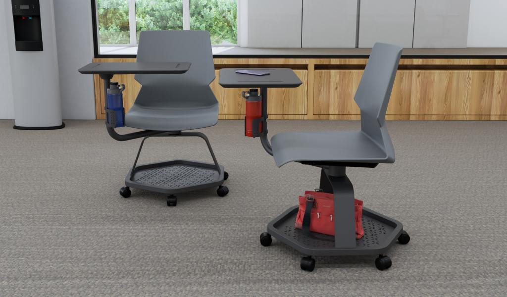 Silla Carpeta x Due para aprendizaje dinámico