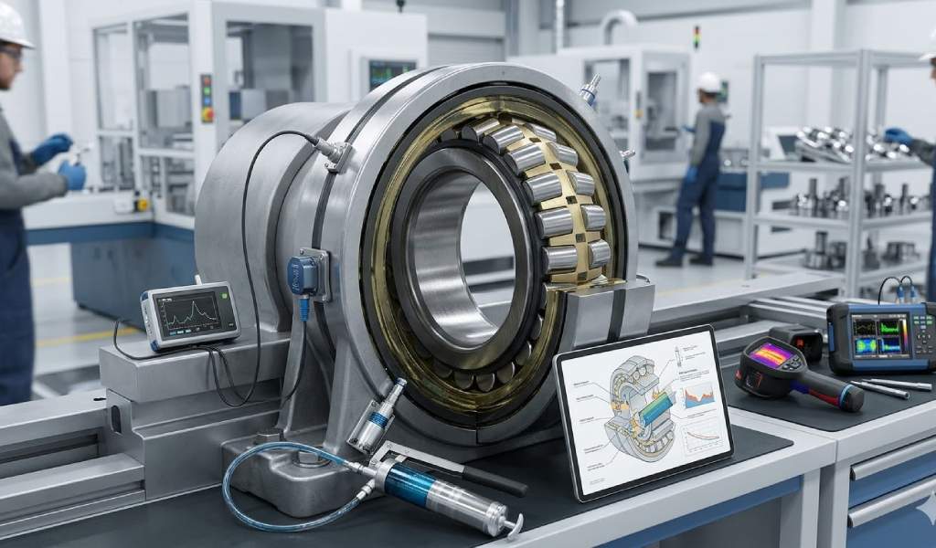 Extensión de vida útil en sistemas de rodamientos industriales: estrategias técnicas y mantenimiento predictivo