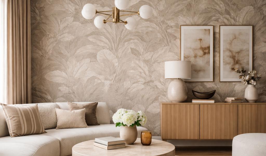 Papel decorativo que transforma espacios