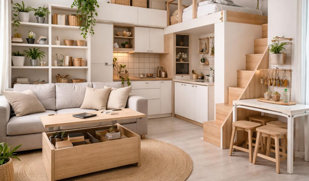 Ideas para organizar espacios reducidos