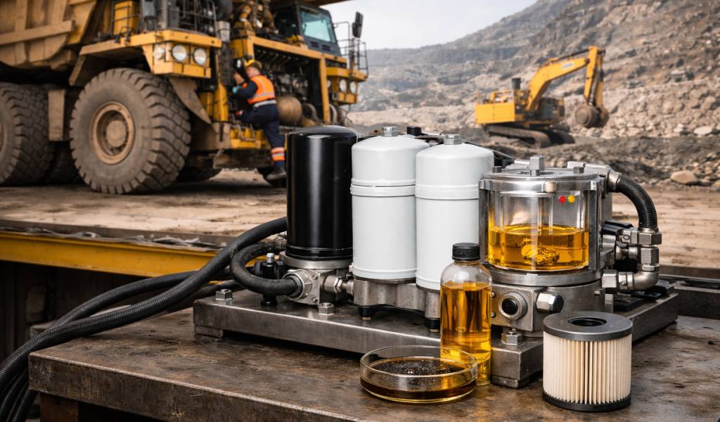 Eficiencia en sistemas de filtración de aceite en equipos mineros: clave para la confiabilidad operativa