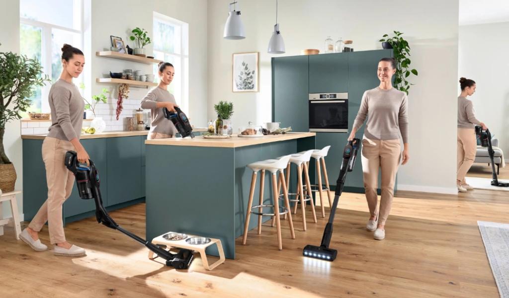 Aspiradoras Bosch Unlimited: diseño y eficiencia