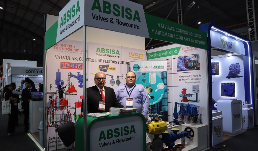 ABSISA presenta tecnología de vanguardia en válvulas y controles en EXPOCOBRE 2026