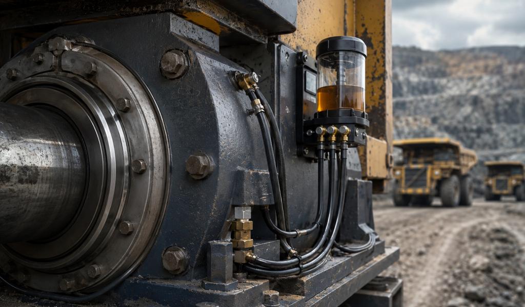 Lubricación automatizada en rodamientos mineros: mayor vida útil y eficiencia