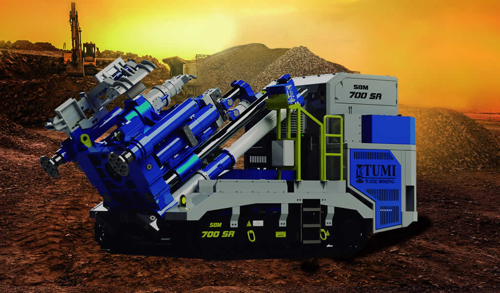 SBM 700: Solución de perforación ascendente para minería subterránea con alto desempeño