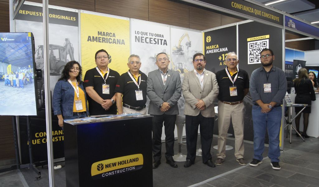 Withmory destacó en EXPOCONSTRUCTIVO su apuesta por equipos New Holland y soluciones para el sector construcción