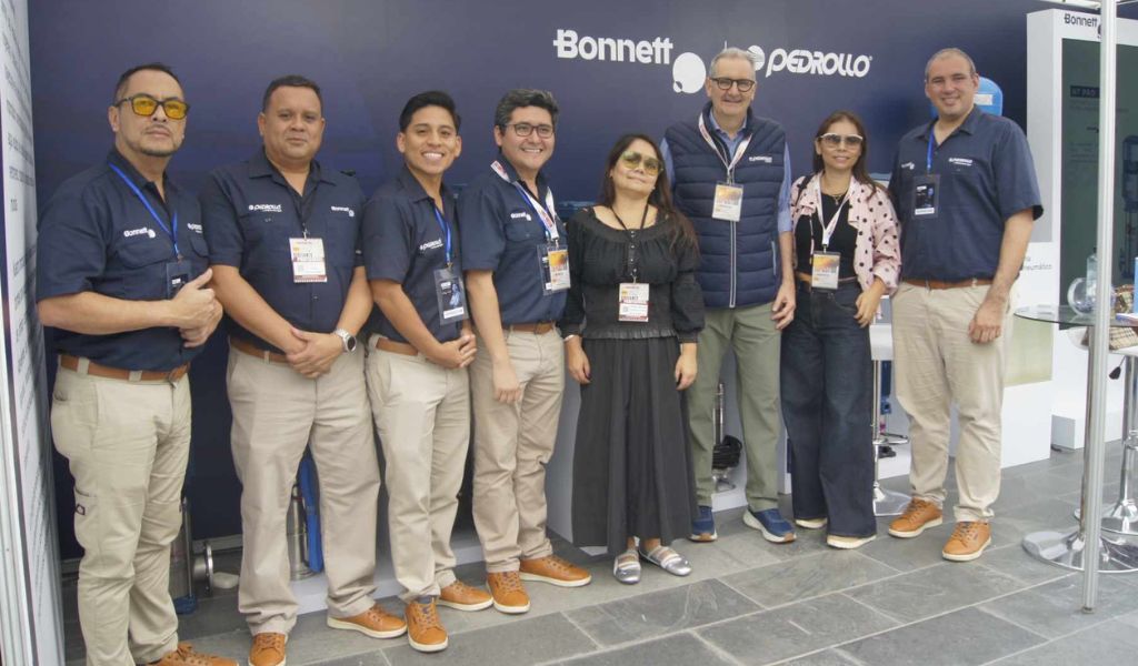 GRUPO BONNETT impulsa la evolución de los sistemas de bombeo en EXPOCONSTRUCTIVO con soluciones hidráulicas de última generación