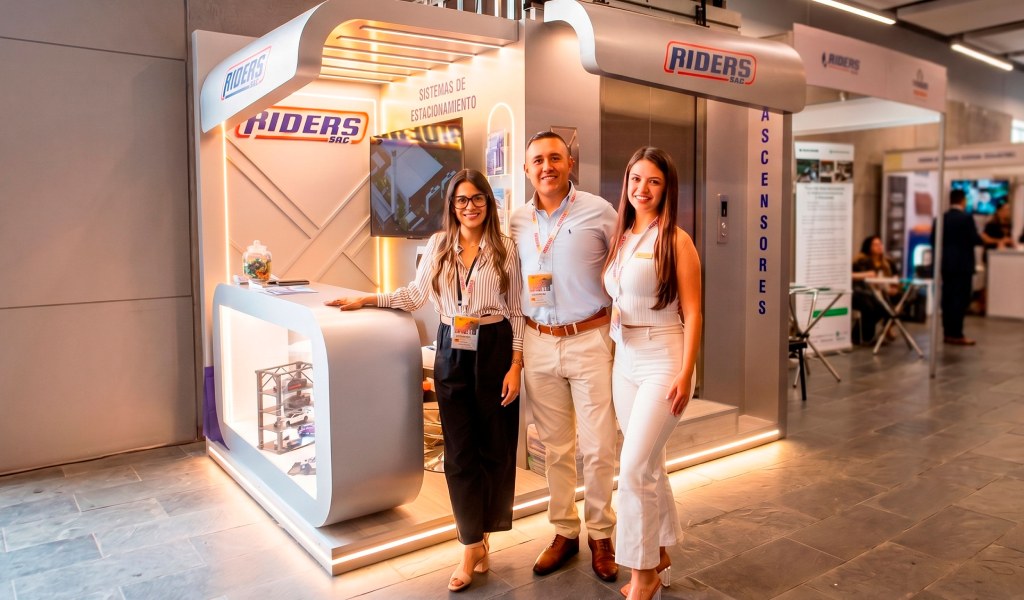 RIDERS S.A.C. impulsó la innovación en estacionamientos verticales y ascensores en EXPOCONSTRUCTIVO