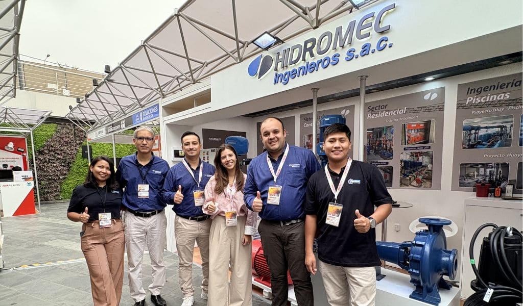 HIDROMEC impulsa la innovación hidráulica en EXPOCONSTRUCTIVO con soluciones integrales y tecnología especializada