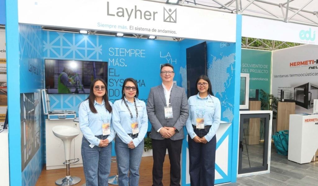 LAYHER en EXPOCONSTRUCTIVO: tecnología que conecta el modelo digital con la ejecución en obra