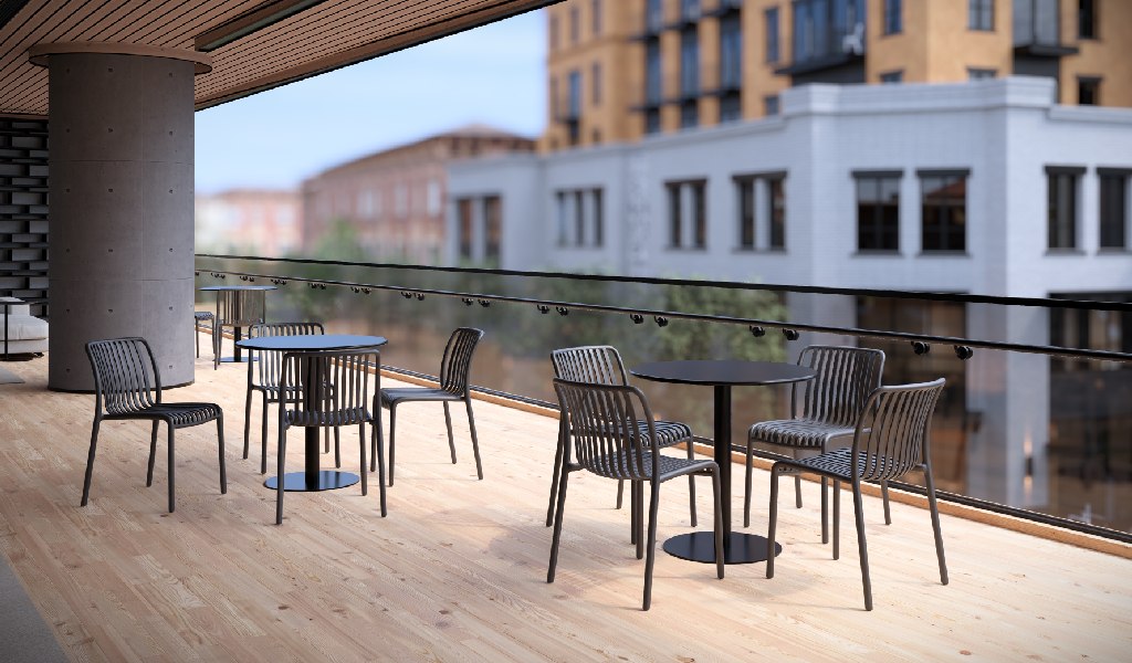 Mobiliario resistente: una decisión estratégica para arquitectos y diseñadores