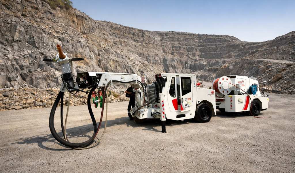 Tecnología shotcrete: seguridad, sostenimiento y mayor eficiencia en minería moderna