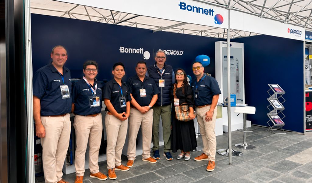 BONNETT presentó soluciones de bombeo para construcción en EXPOCONSTRUCTIVO 2026