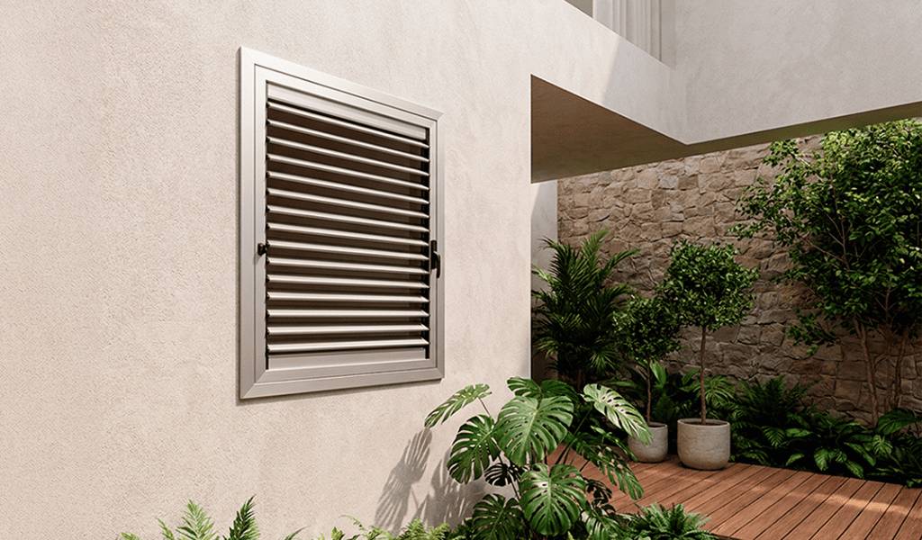 Corporación Limatambo presenta su nueva ventana batiente con lama móvil para proyectos arquitectónicos contemporáneos
