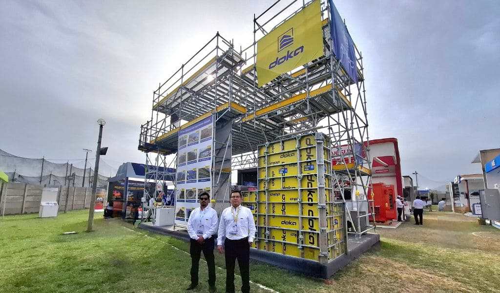Doka Perú exhibe soluciones de encofrado y andamiaje para minería en CONAMIN XVI