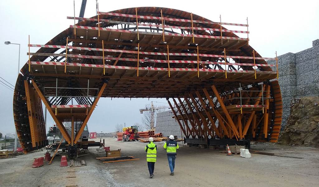 Encofrados para túneles ULMA: tecnología de alto rendimiento para acelerar la construcción de infraestructura subterránea